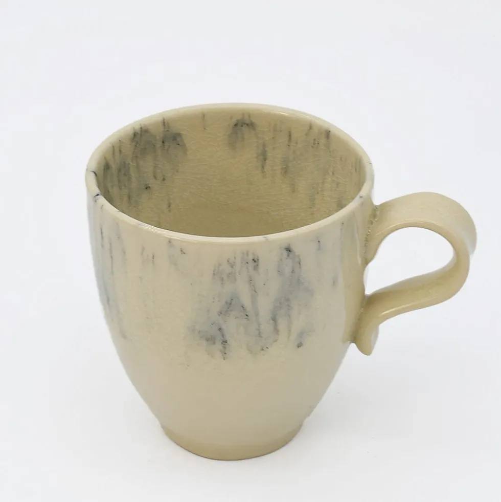 Mug en grès "Madeira" - Crème