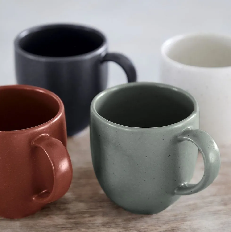 Mug en grès “Pacifica" - Anthracite