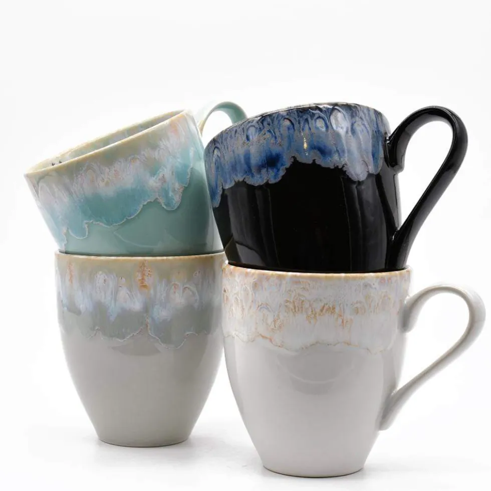 Mug en grès "Taormina" - Blanc