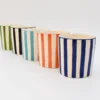 Mug rayé "Costa Nova Mar" - Turquoise