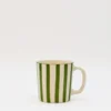 Mug rayé "Costa Nova Mar" - Vert