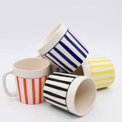 Mug rayé rayé