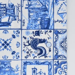 Nappe en coton "Azulejos"