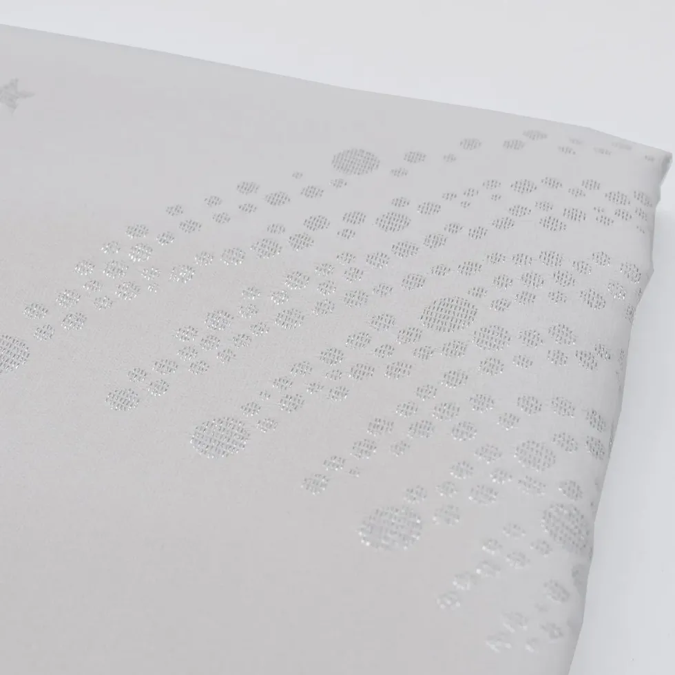 Nappe en coton "Festas" - Blanche