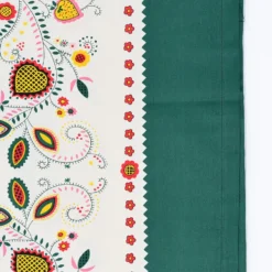 Nappe en coton "Galo" - Verte