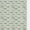 Nappe en coton "Sardinhas" - Vert