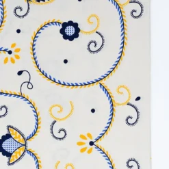 Nappe en coton "Viana" - Jaune