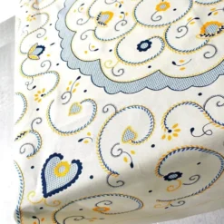 Nappe en coton "Viana" - Jaune