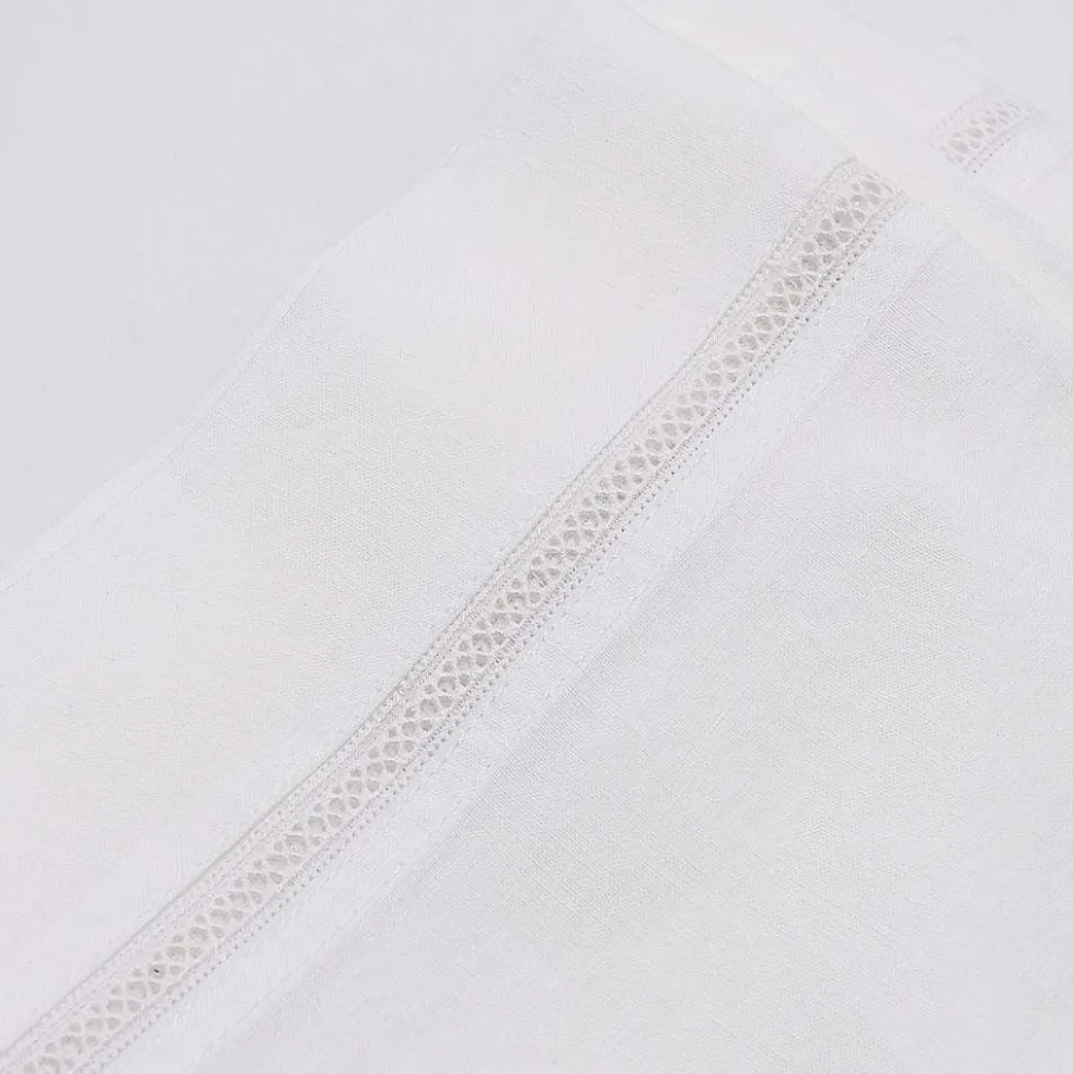 Nappe en lin blanche