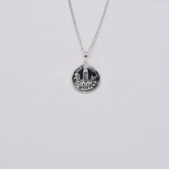 Nossa Senhora de Fátima I Médaille en argent - 2cm