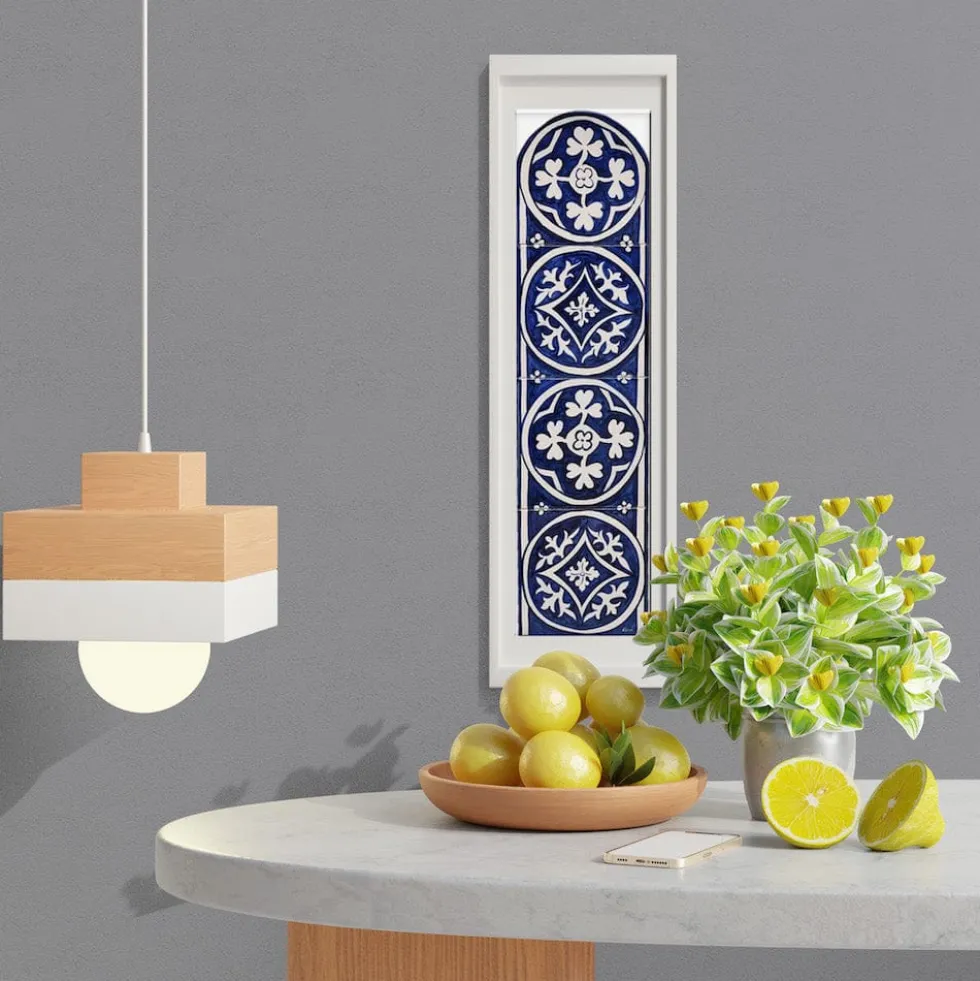 Panneau d'azulejos 56x14cm