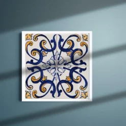 Panneau d'azulejos 28x28cm