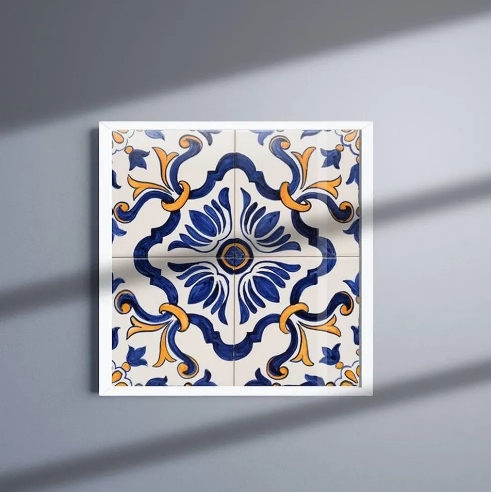 Panneau d'azulejos 28x28cm