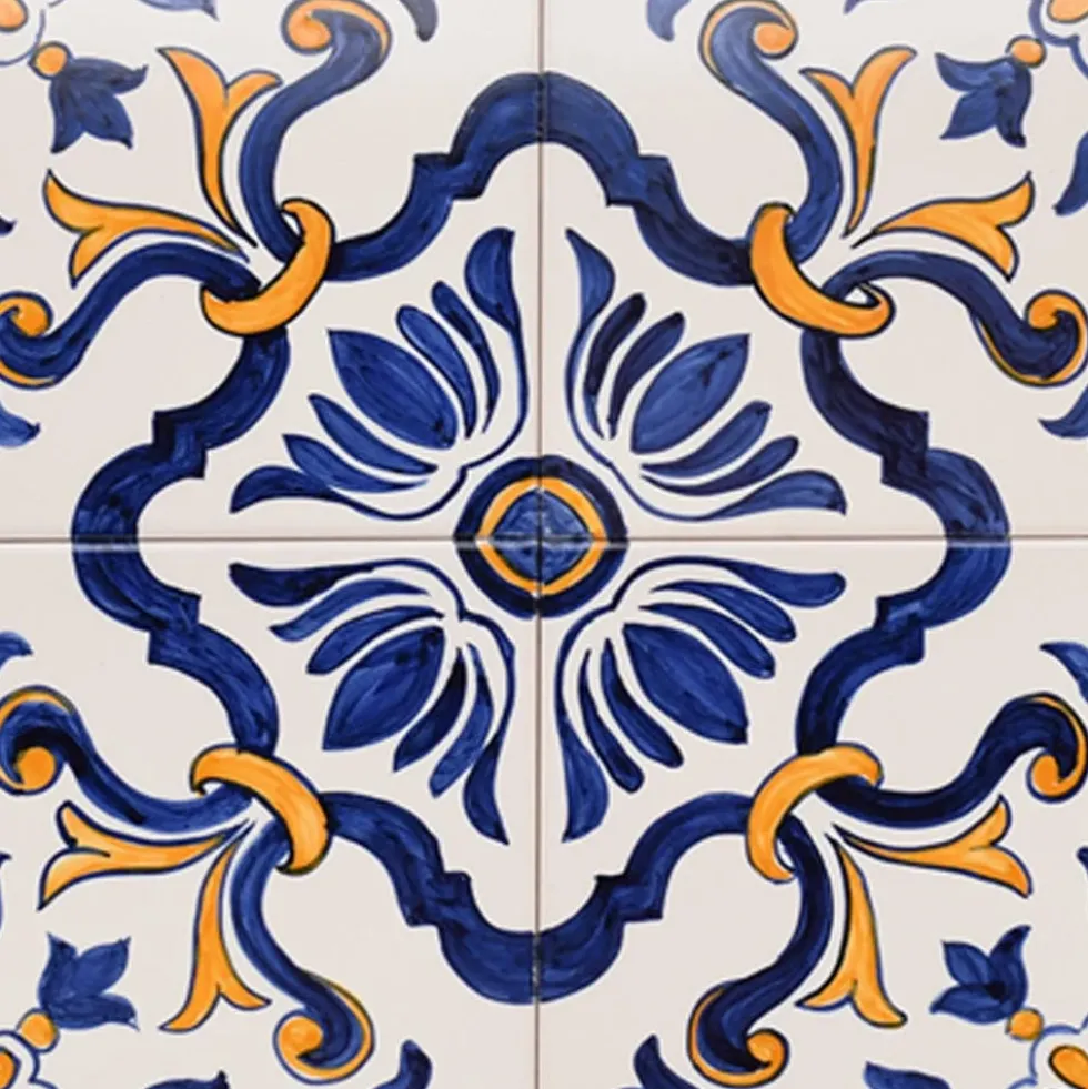 Panneau d'azulejos 28x28cm
