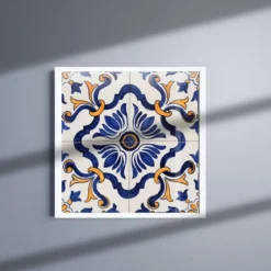 Panneau d'azulejos 28x28cm