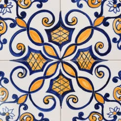 Panneau d'azulejos 28x28cm