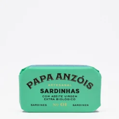 Papa Anzóis I Conserve de sardines à l'huile d'olive vierge extra biologique