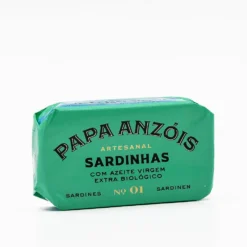 Papa Anzóis I Conserve de sardines à l'huile d'olive vierge extra biologique