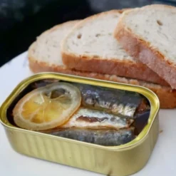 Papa Anzóis I Conserve de sardines à l'huile d'olive vierge et au citron