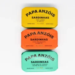 Papa Anzóis I Conserve de sardines à l'huile d'olive vierge et au citron