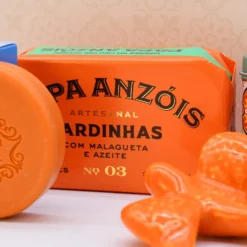 Papa Anzóis I Conserve de sardines à l'huile d'olive vierge et au piment Malagueta