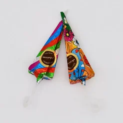 Parapluies en chocolat au lait