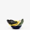 Petite assiette en céramique en forme de chou - 12 cm