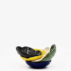 Petite assiette en céramique en forme de chou - 12 cm
