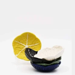Petite assiette en céramique en forme de chou - 12 cm