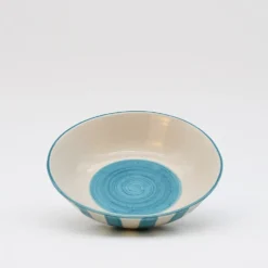 Petite coupe rayée "Costa Nova Mar" - Turquoise