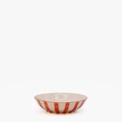 Petite coupe rayée "Costa Nova Mar" - Rouge