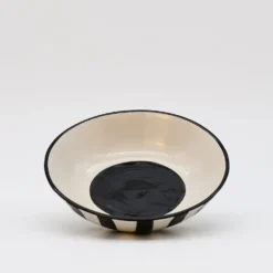 Petite coupe rayée "Costa Nova Mar" - Noir