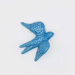 Petites hirondelles en céramique 8cm - 20 couleurs