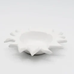 Petit plat en céramique "Sol" - Blanche