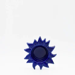 Petit plat en céramique "Sol" - Bleue