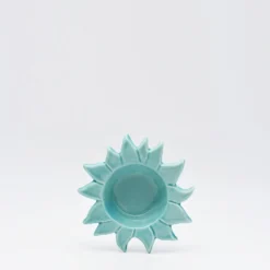 Petit plat en céramique "Sol" - Turquoise