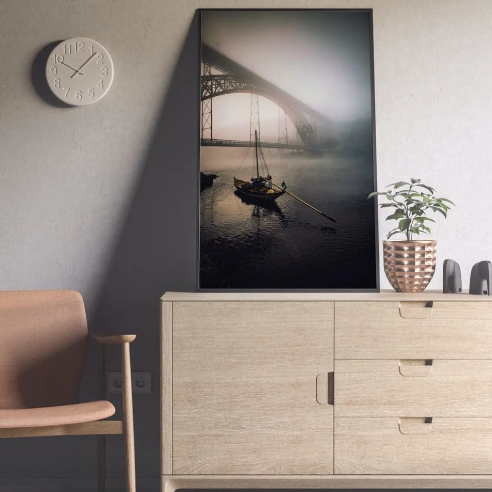 Photo d'art signée "Cais da Ribeira"