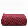 Plaid en laine "Real" - Rouge