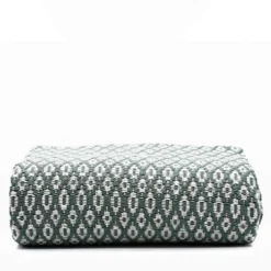 Plaid en laine "Real" - Vert