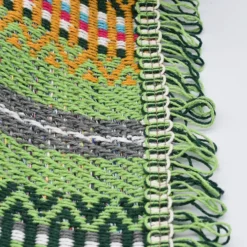 Plaid traditionnel à frange