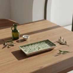 Plat de service en céramique de Coimbra