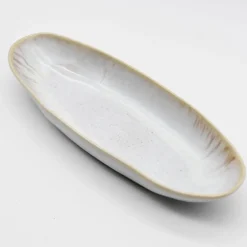 Plat de service en grès