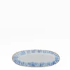 Plat de service en grès ovale "Brisa" - 24cm