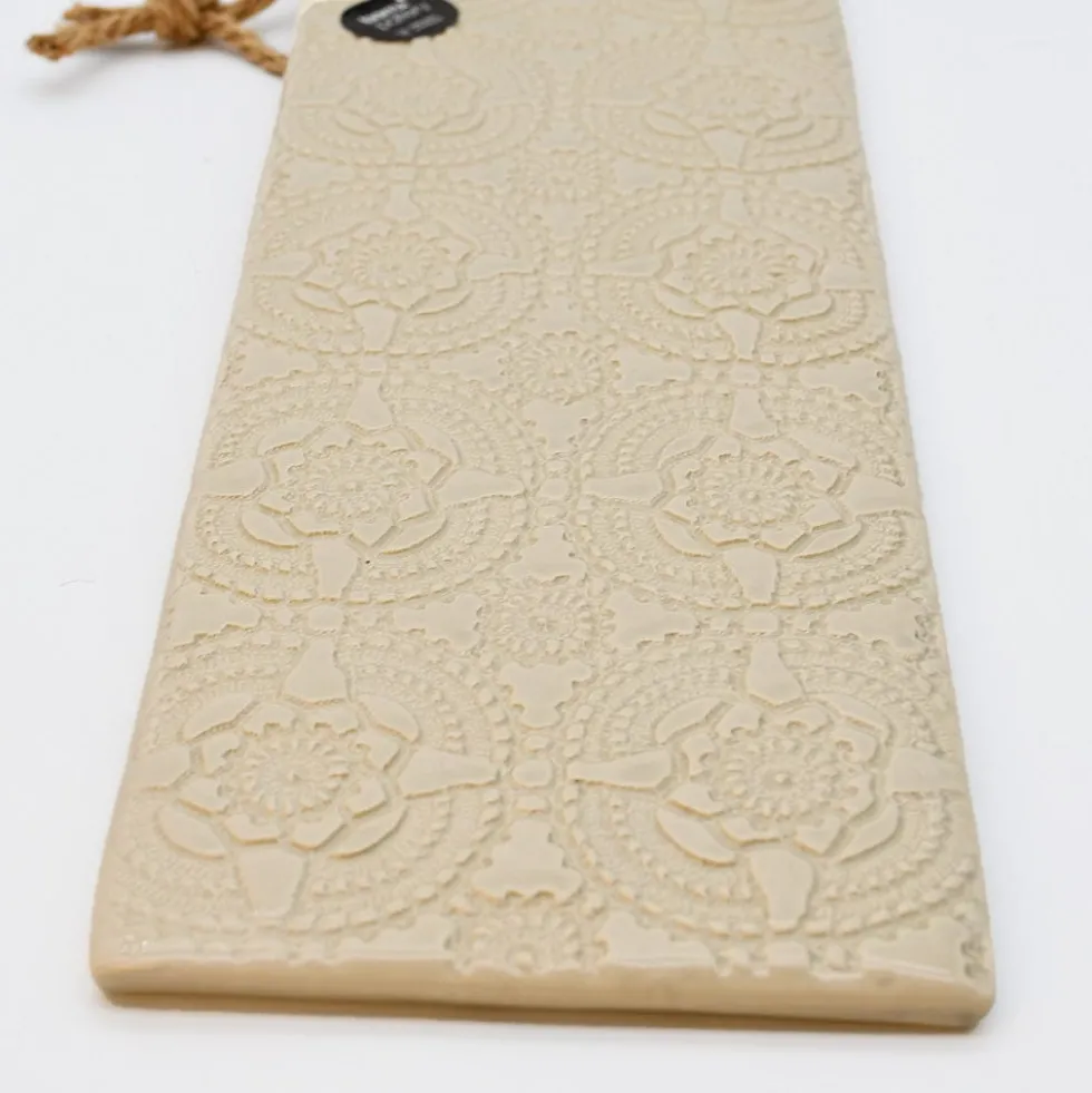 Plateau de service "Renda" - Beige
