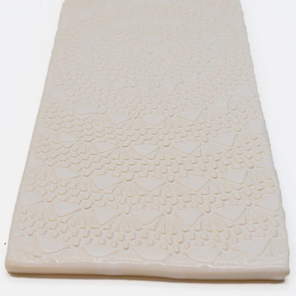 Plateau de service "Renda" - Blanc