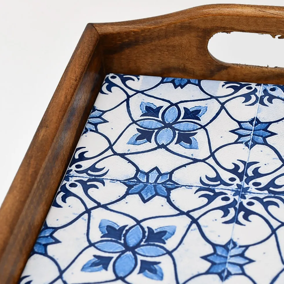 Plateau rectangulaire "Azulejos"