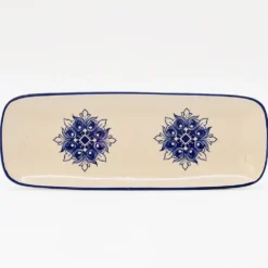 Plat en céramique "Brasão" 22cm - Bleu