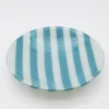 Plat en verre "Marinha Grande" - Turquoise