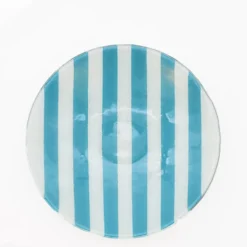 Plat en verre "Marinha Grande" - Turquoise