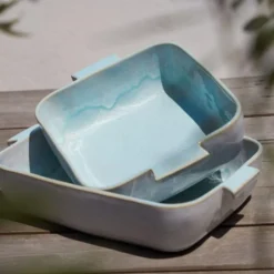 Plat à four en grès 